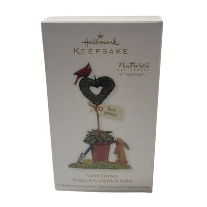 2011 Love Grows Hallmark Ornament (Nature's Sketchbook) QXI2929
