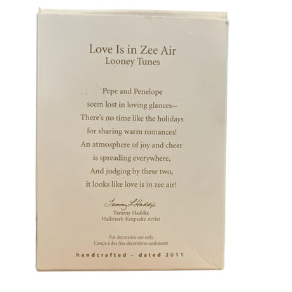 2011 Love Is in Zee Air Hallmark Ornament (Looney Tunes) QXI2053 Image6