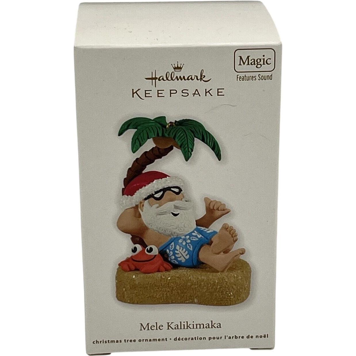 2011 Mele Kalikimaka Hallmark Ornament (Beach) QXG3219
