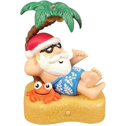 2011 Mele Kalikimaka Hallmark Ornament (Beach) QXG3219
