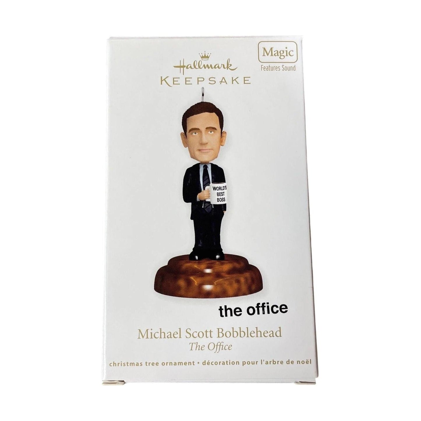 2011 Michael Scott Bobblehead Hallmark Ornament (The Office) QXI2869 Image2