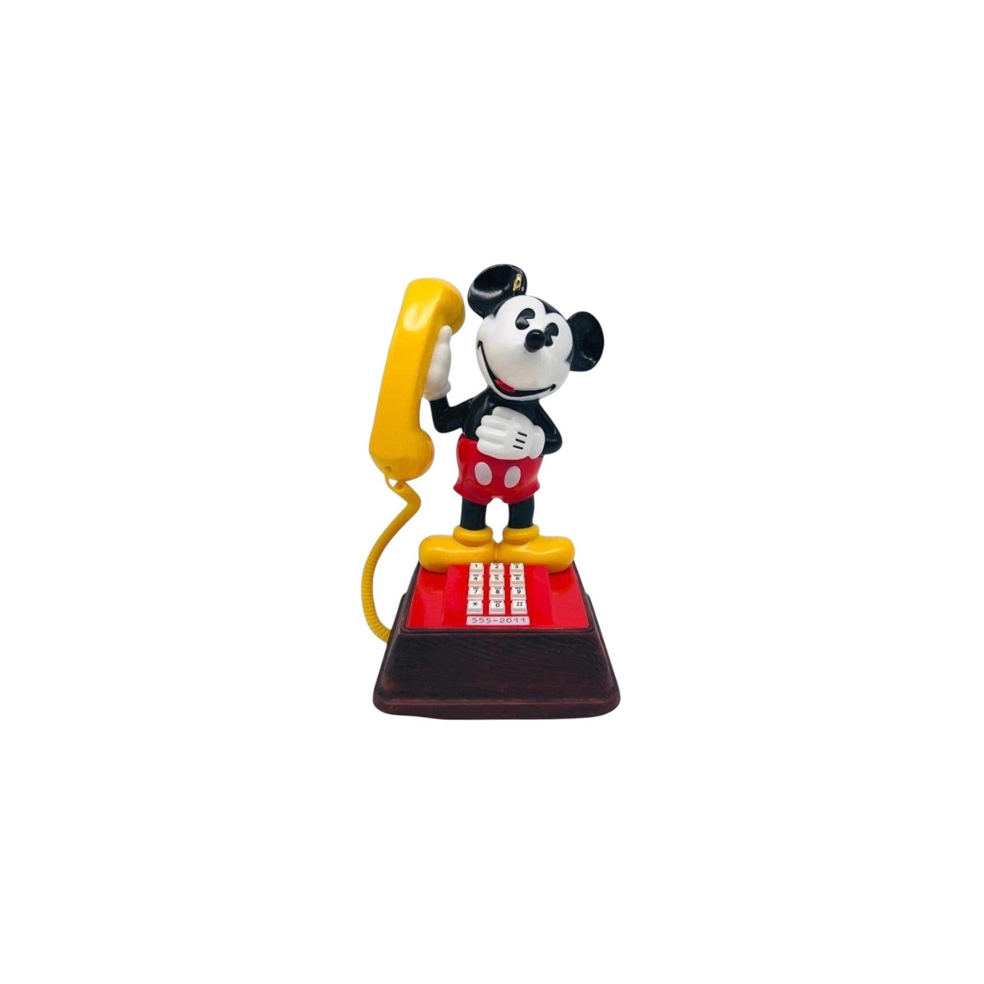 2011 Mickey's Talking Telephone Hallmark Ornament (Mickey Mouse & Friends) QXD1027 Image1