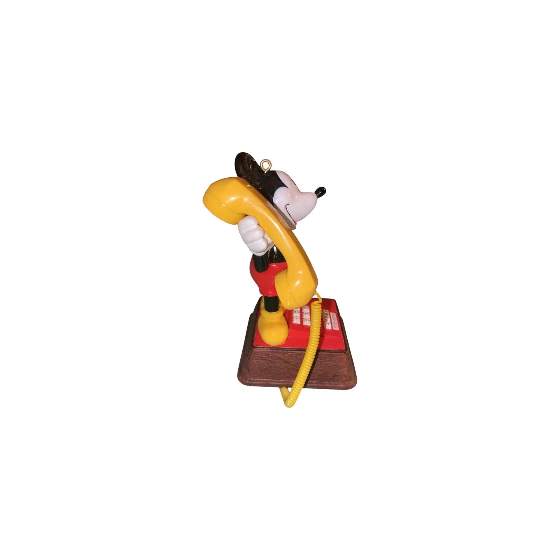 2011 Mickey's Talking Telephone Hallmark Ornament (Mickey Mouse & Friends) QXD1027 Image4