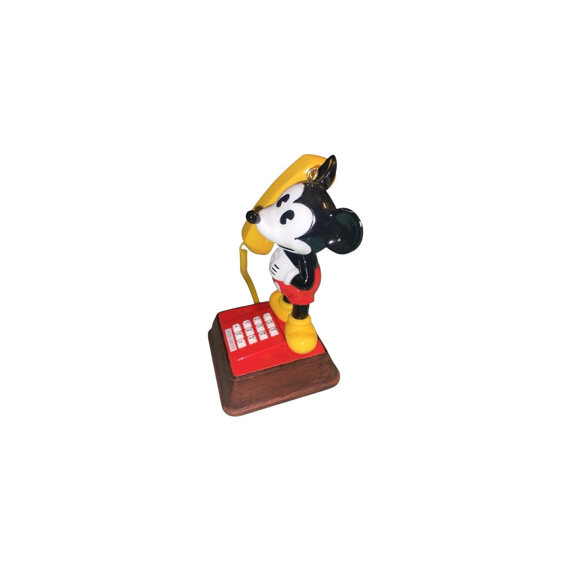 2011 Mickey's Talking Telephone Hallmark Ornament (Mickey Mouse & Friends) QXD1027 Image5