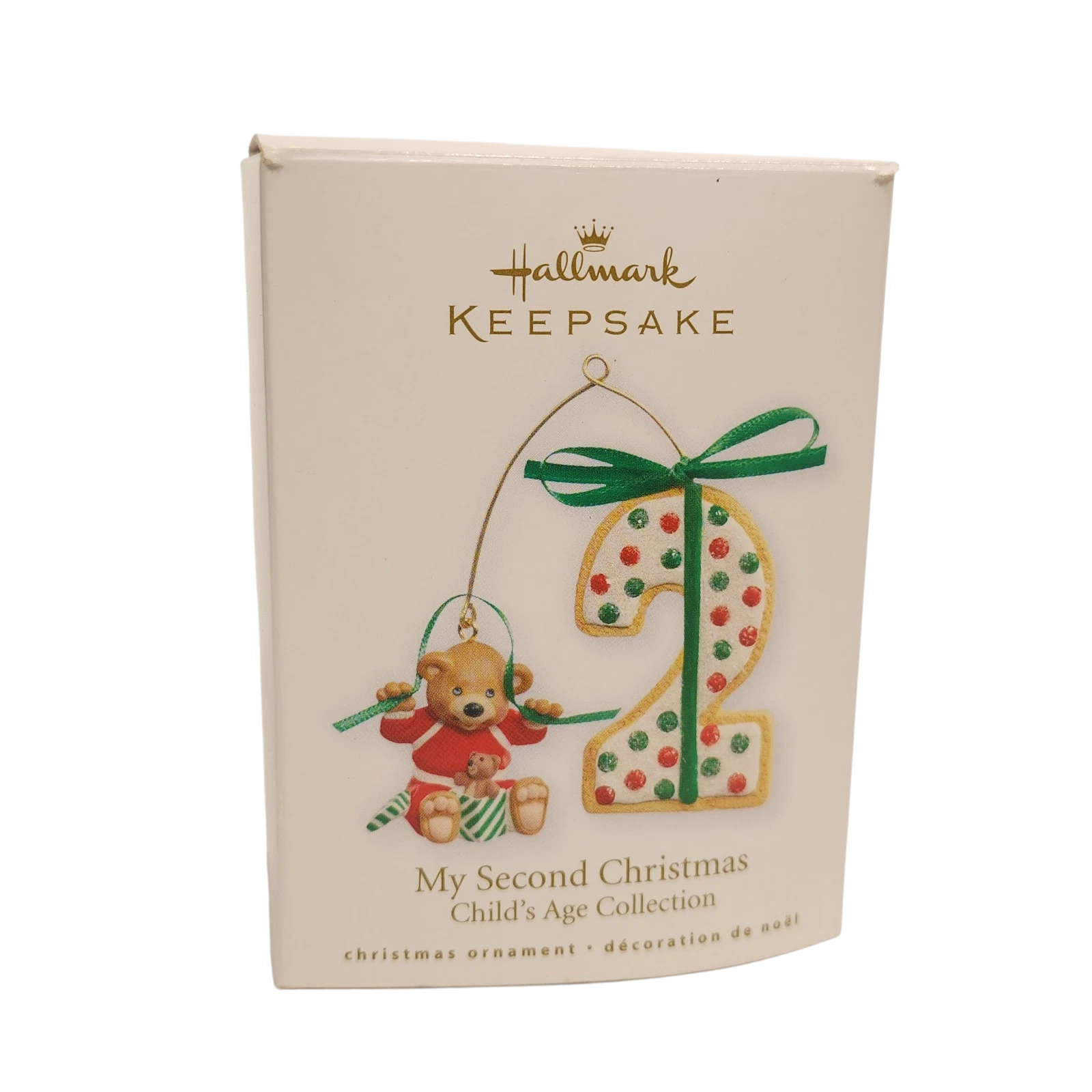 2011 My Second Christmas Hallmark Ornament (Child's Age Collection) QXG7606