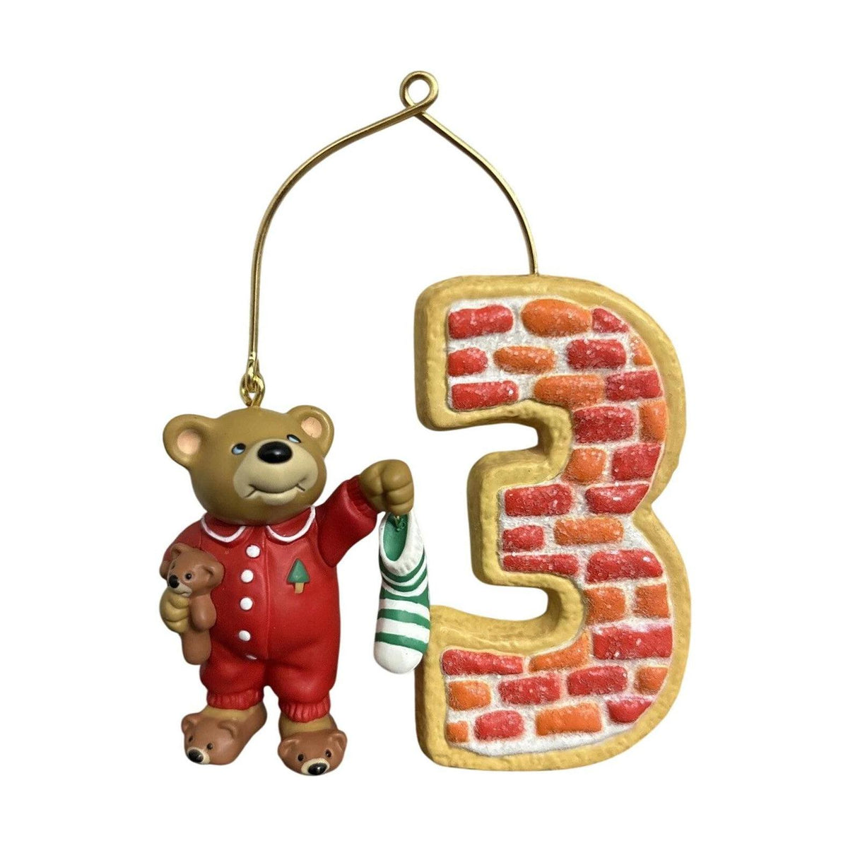 2011 My Third Christmas Hallmark Ornament (Child's Age Collection) QXG7613 Image1