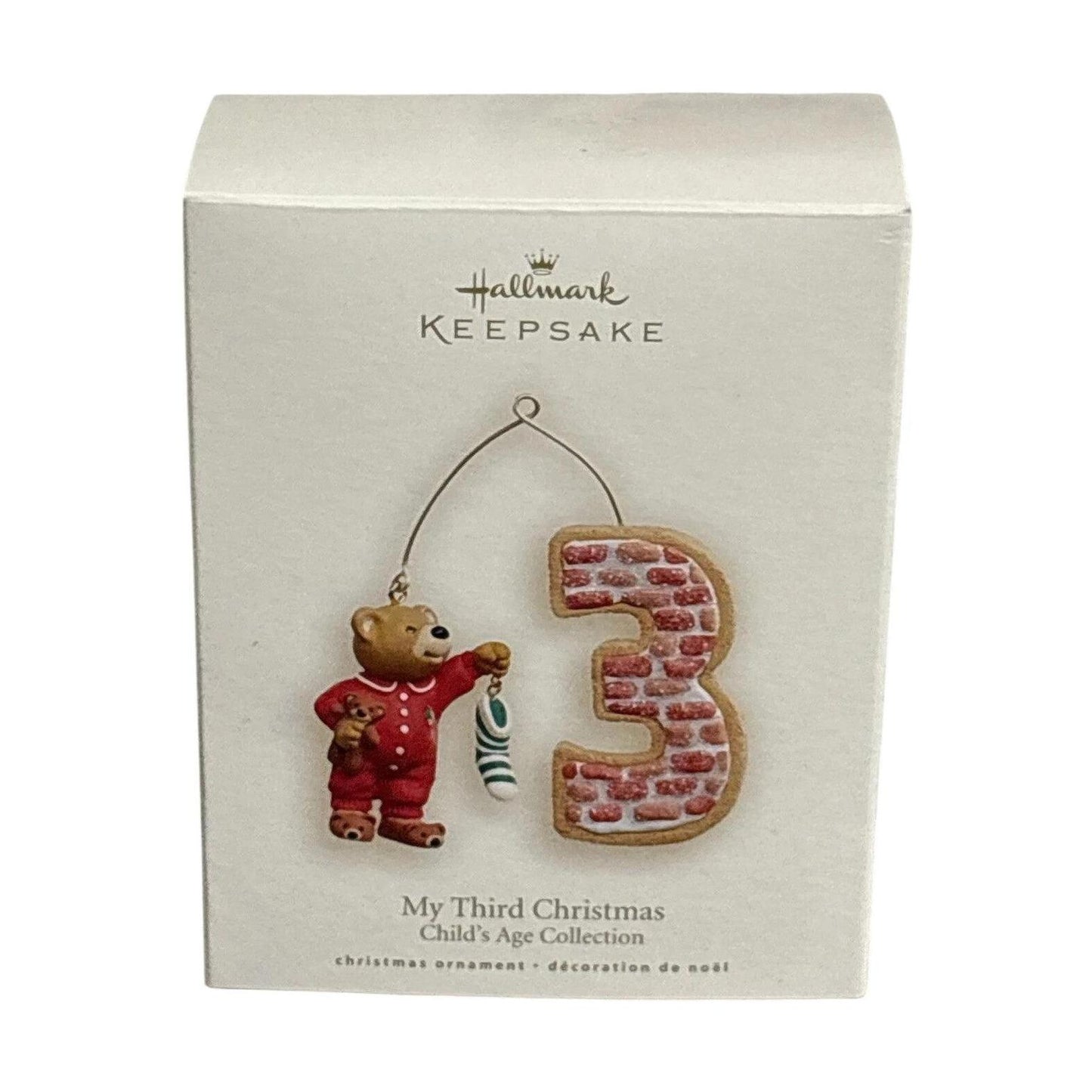 2011 My Third Christmas Hallmark Ornament (Child's Age Collection) QXG7613 Image2