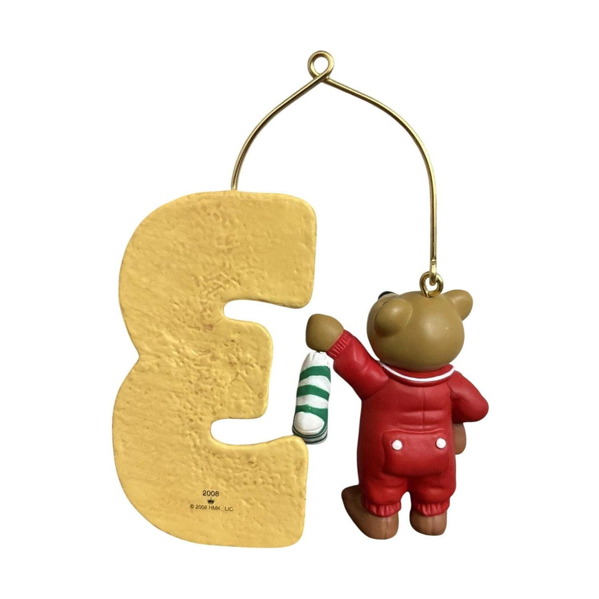 2011 My Third Christmas Hallmark Ornament (Child's Age Collection) QXG7613 Image3