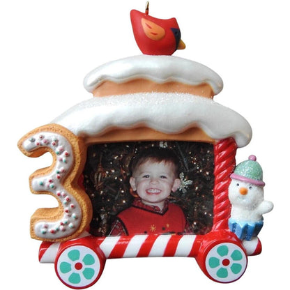 2011 My Third Christmas - Photo Holder Hallmark Ornament (Child's Age Collection) QXG4429