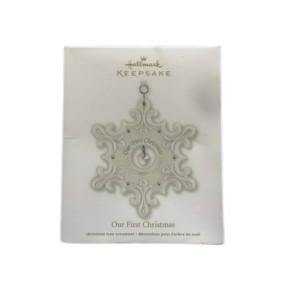 2011 Our First Christmas Hallmark Ornament (Snowflake) QXG4139