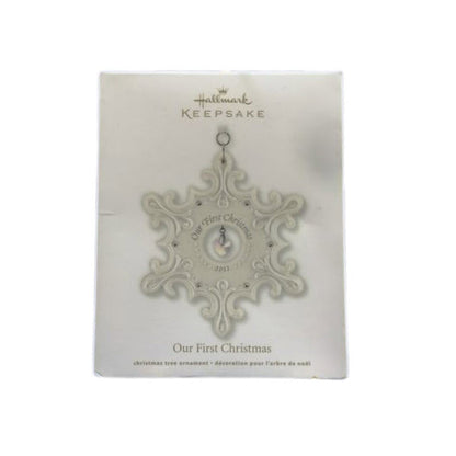 2011 Our First Christmas Hallmark Ornament (Snowflake) QXG4139