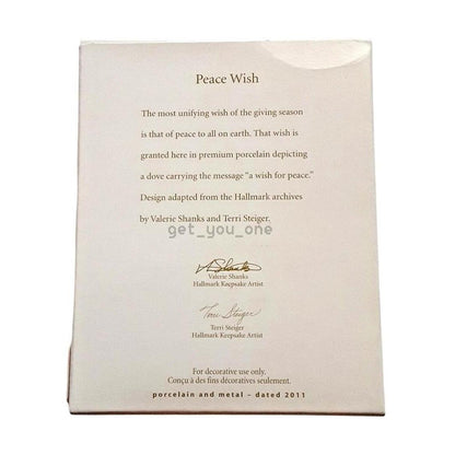 2011 Peach Wish Hallmark Ornament (Simply Beautiful) QXG3559 Image4