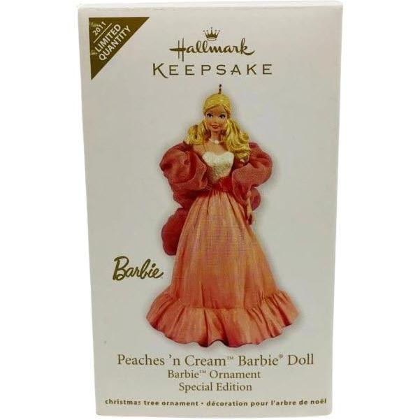 2011 Peaches 'n Cream Hallmark Ornament (Barbie) QXE3067