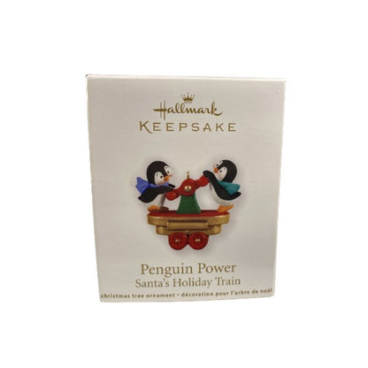 2011 Penguin Power Hallmark Ornament (Santa's Holiday Train) QRP5927