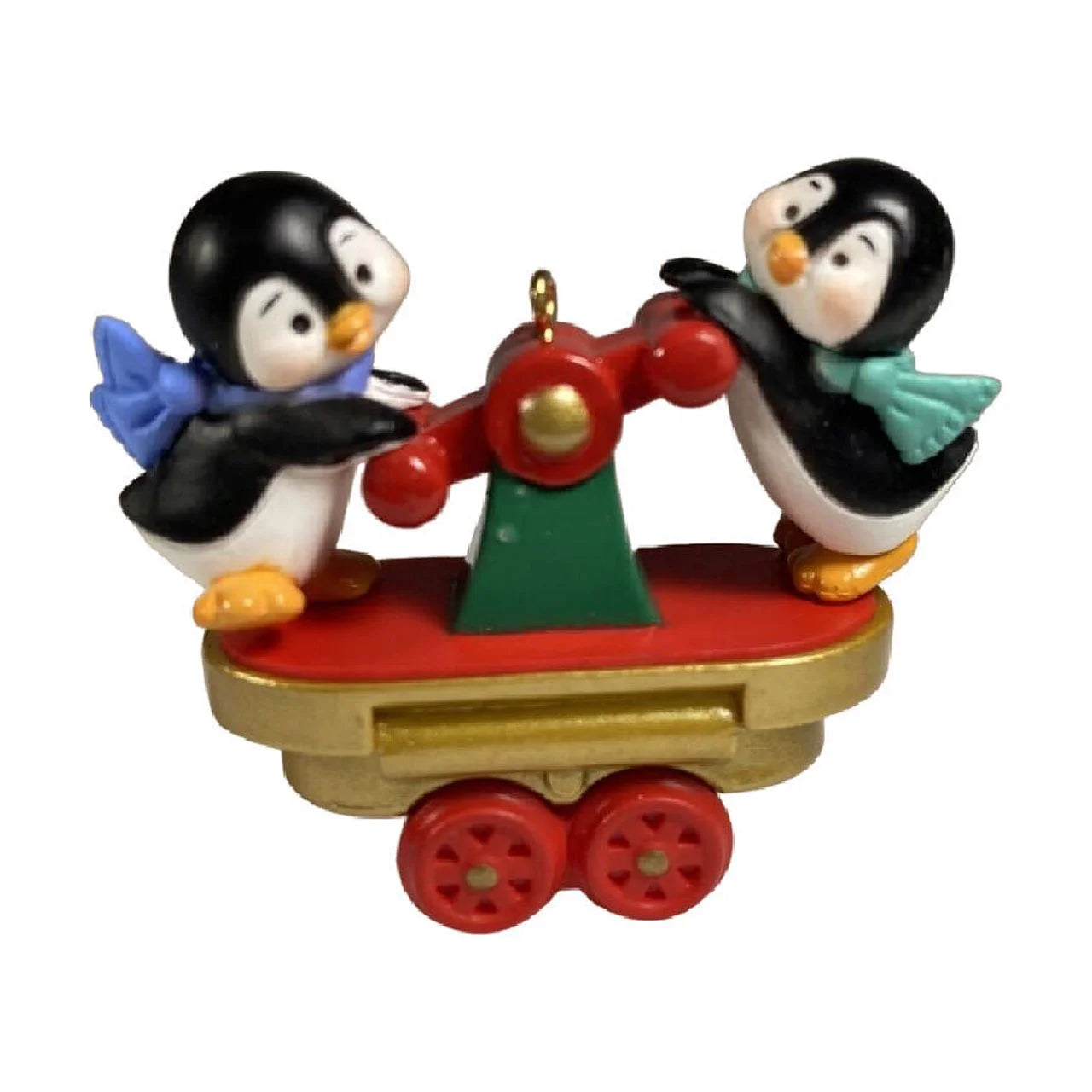 2011 Penguin Power Hallmark Ornament (Santa's Holiday Train) QRP5927