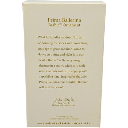 2011 PrimaBallerina Hallmark Ornament (Barbie) QXI2497