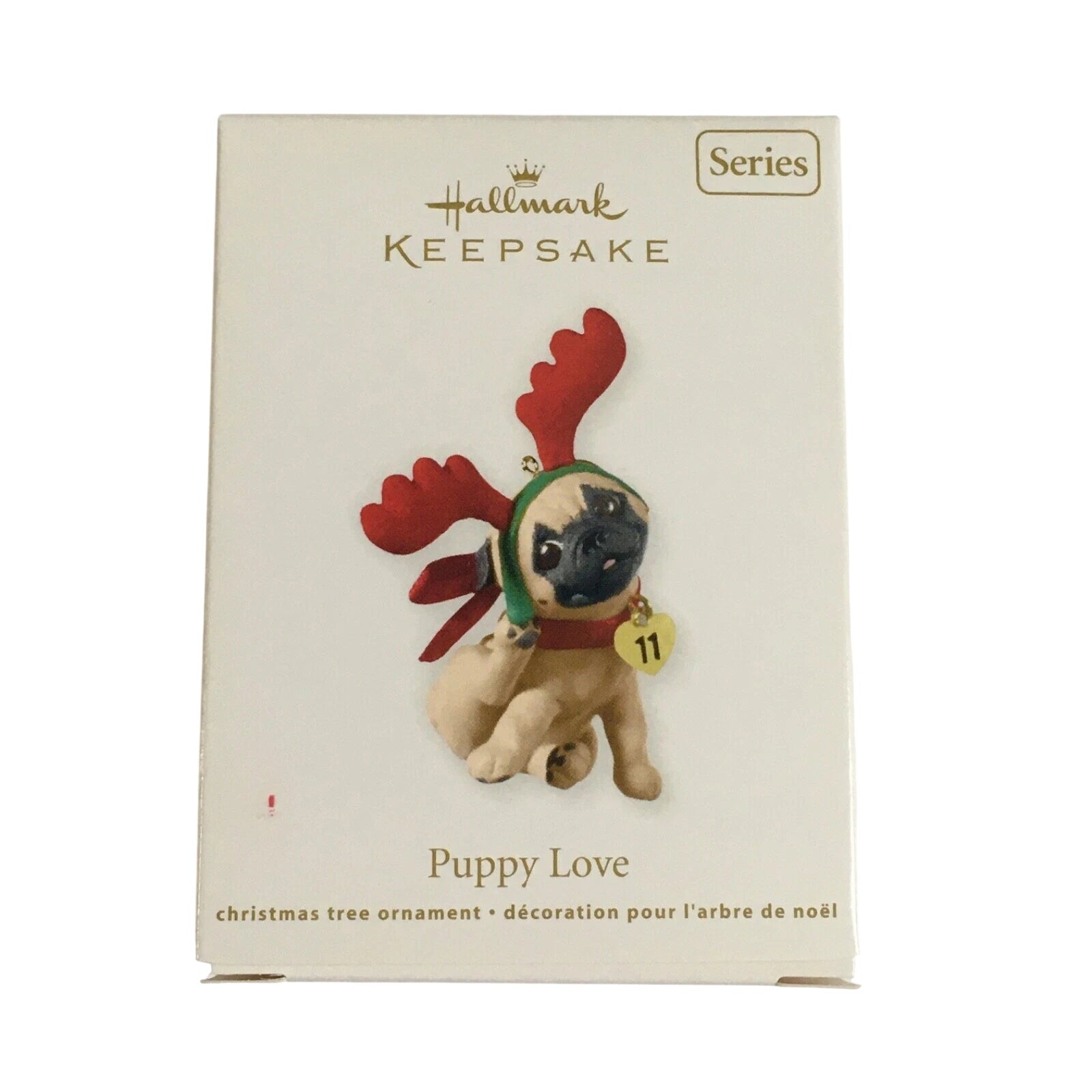 2011 Puppy Love Hallmark Ornament (Puppy Love) QX8737 Image2