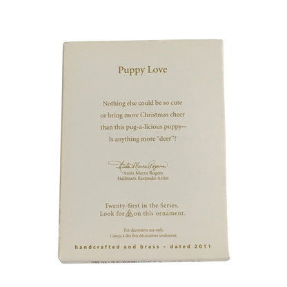 2011 Puppy Love Hallmark Ornament (Puppy Love) QX8737 Image7