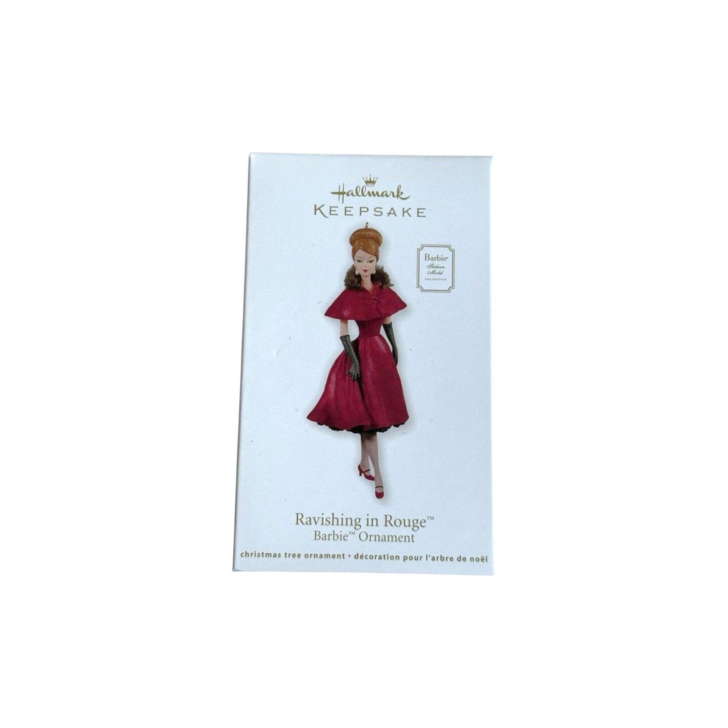 2011 Ravishing in Rouge Hallmark Ornament (Barbie) QXI2859 Image2