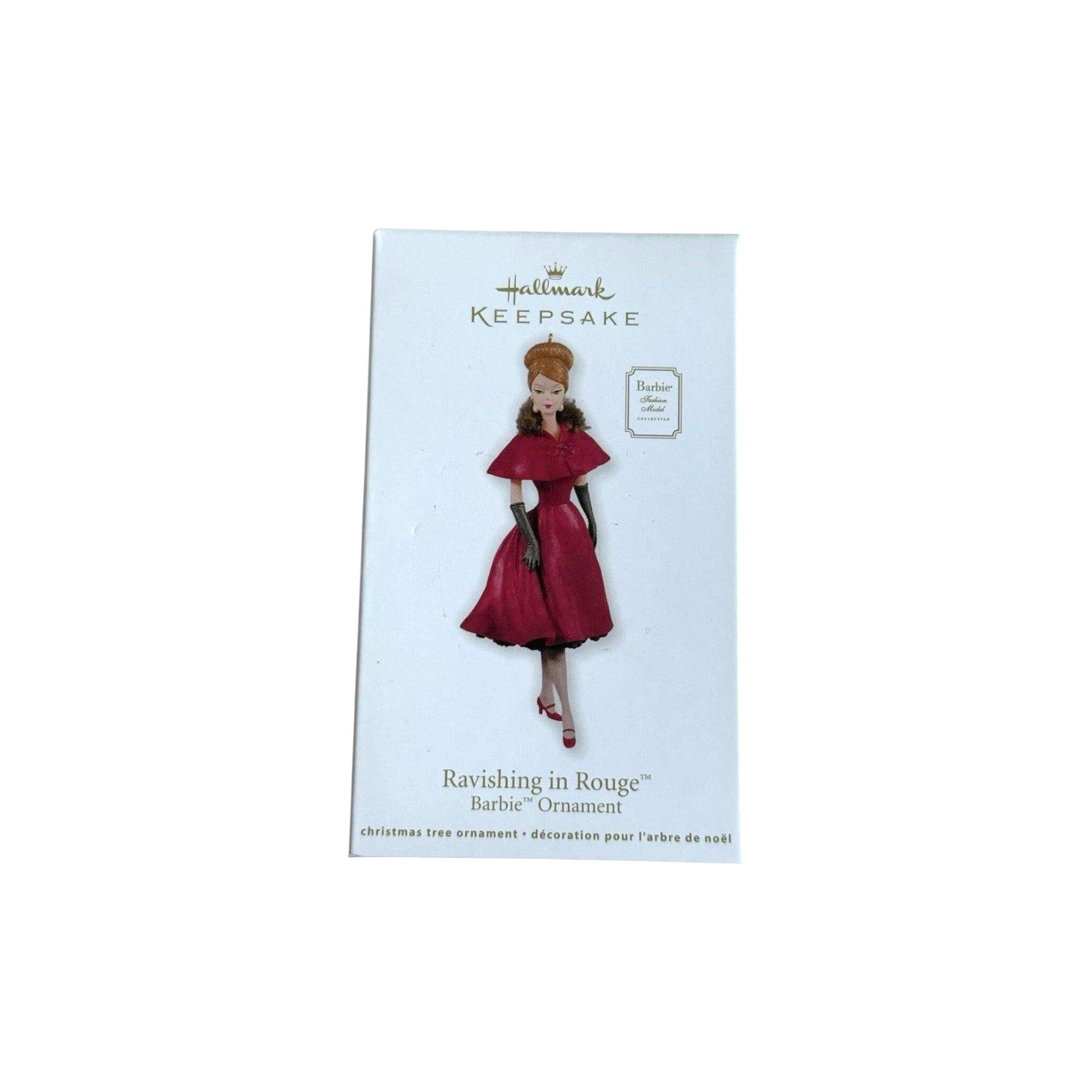 2011 Ravishing in Rouge Hallmark Ornament (Barbie) QXI2859 Image2