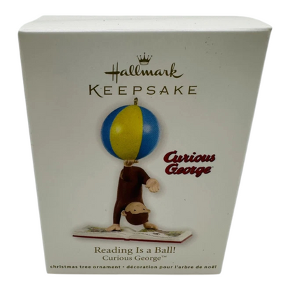 2011 Reading Is a Ball! Hallmark Ornament (Curious George) QXI2509