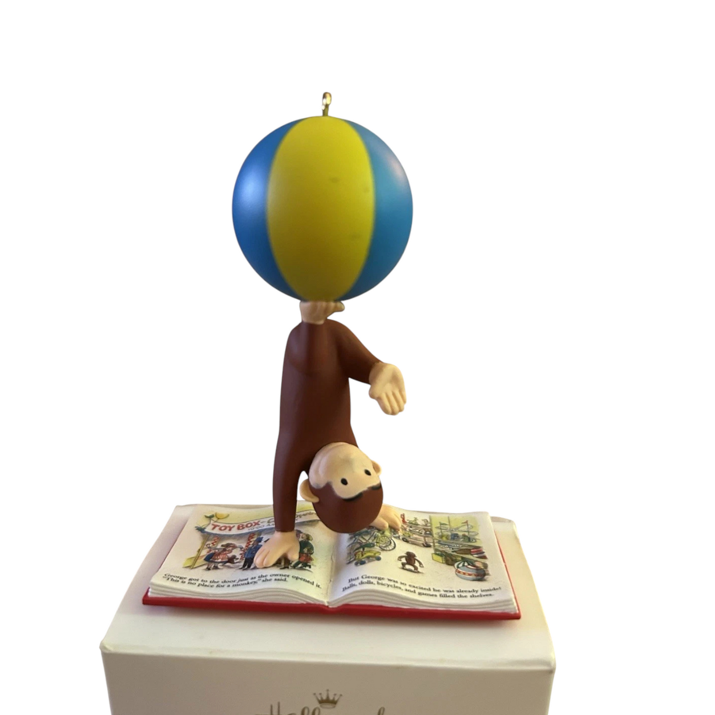 2011 Reading Is a Ball! Hallmark Ornament (Curious George) QXI2509