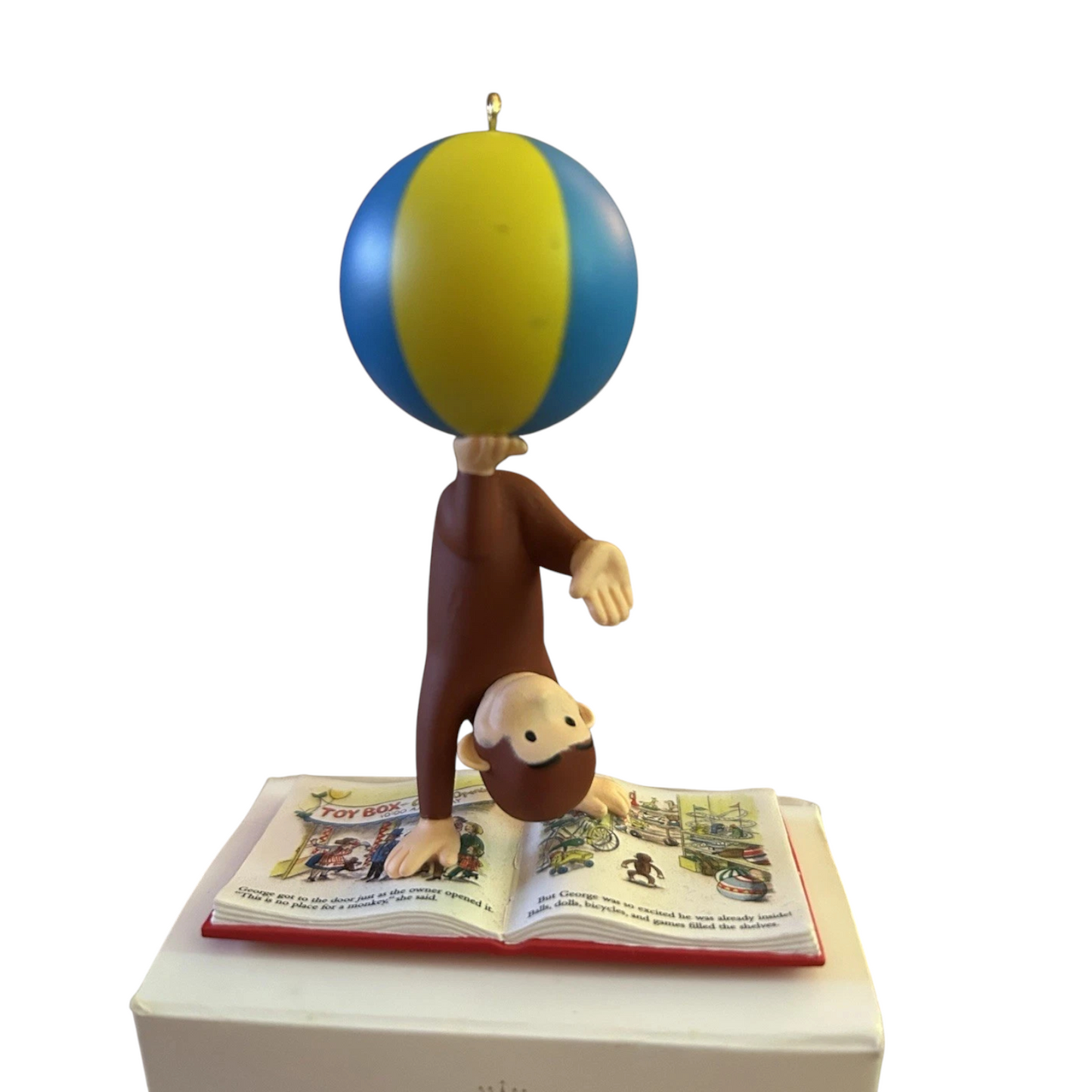 2011 Reading Is a Ball! Hallmark Ornament (Curious George) QXI2509