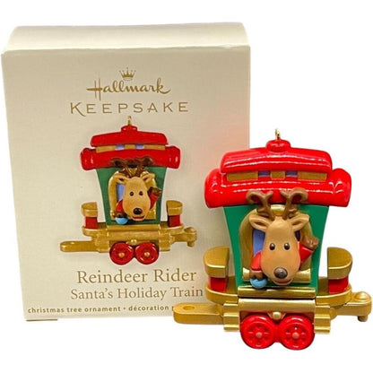 2011 Reindeer Rider Hallmark Ornament (Santa's Holiday Train) QRP5917
