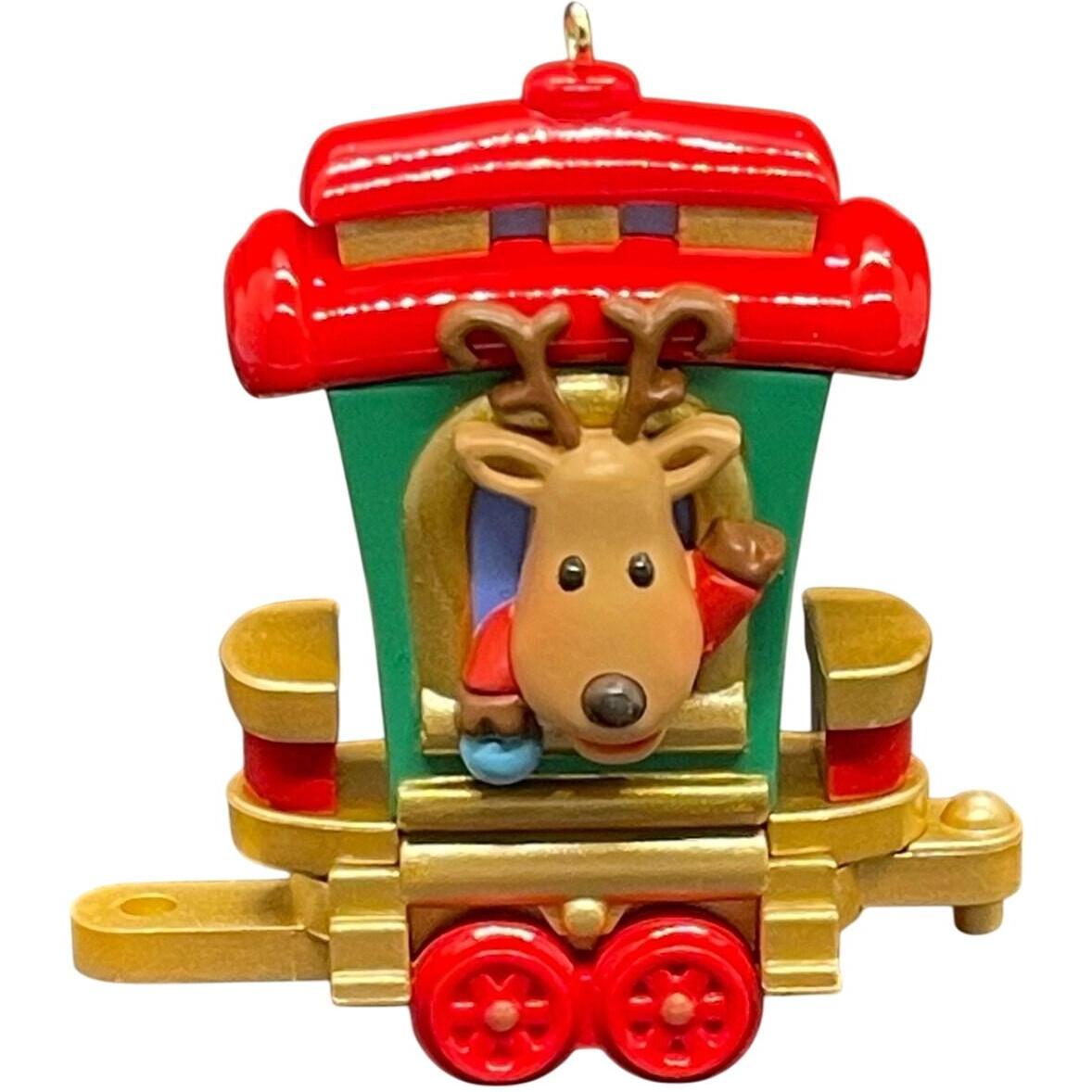 2011 Reindeer Rider Hallmark Ornament (Santa's Holiday Train) QRP5917