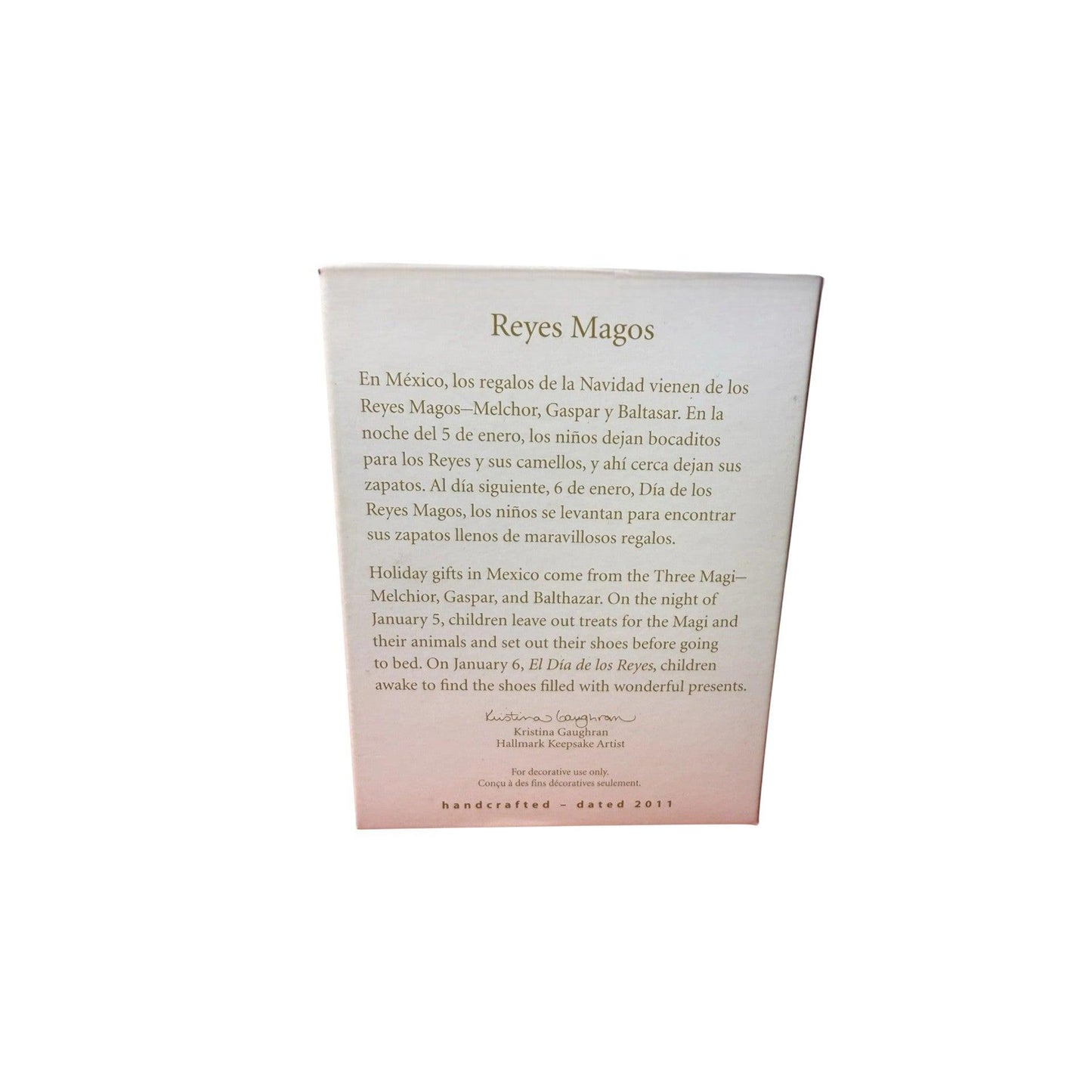 2011 Reyes Magos (Nativity) Hallmark Ornament QXG4857 Image3