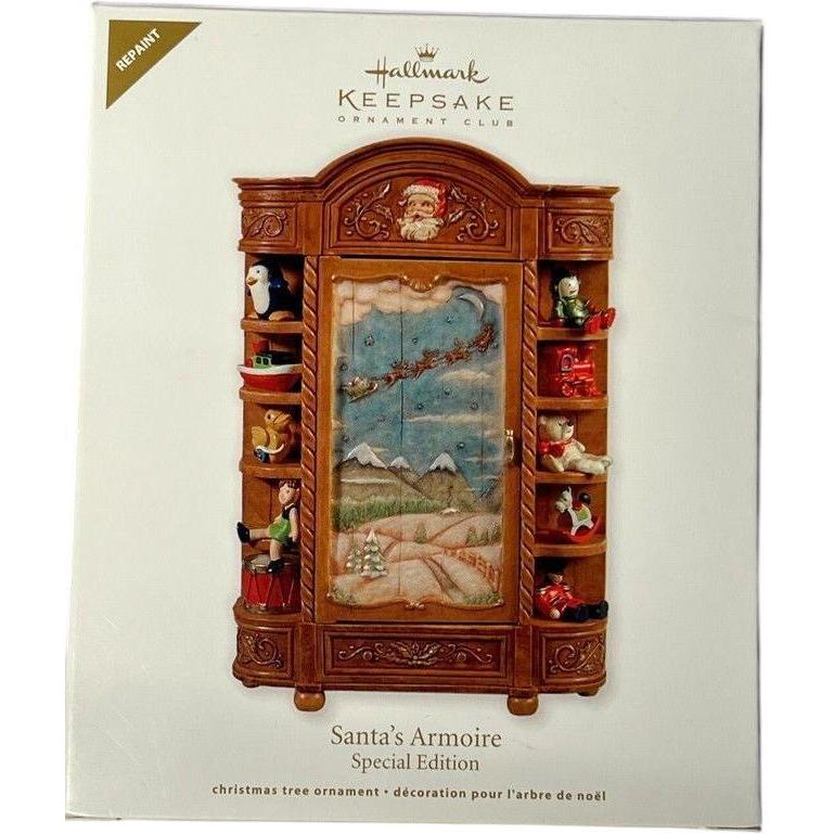 2011 Santa's Armoire Hallmark Ornament (Santa Claus) QXC5036