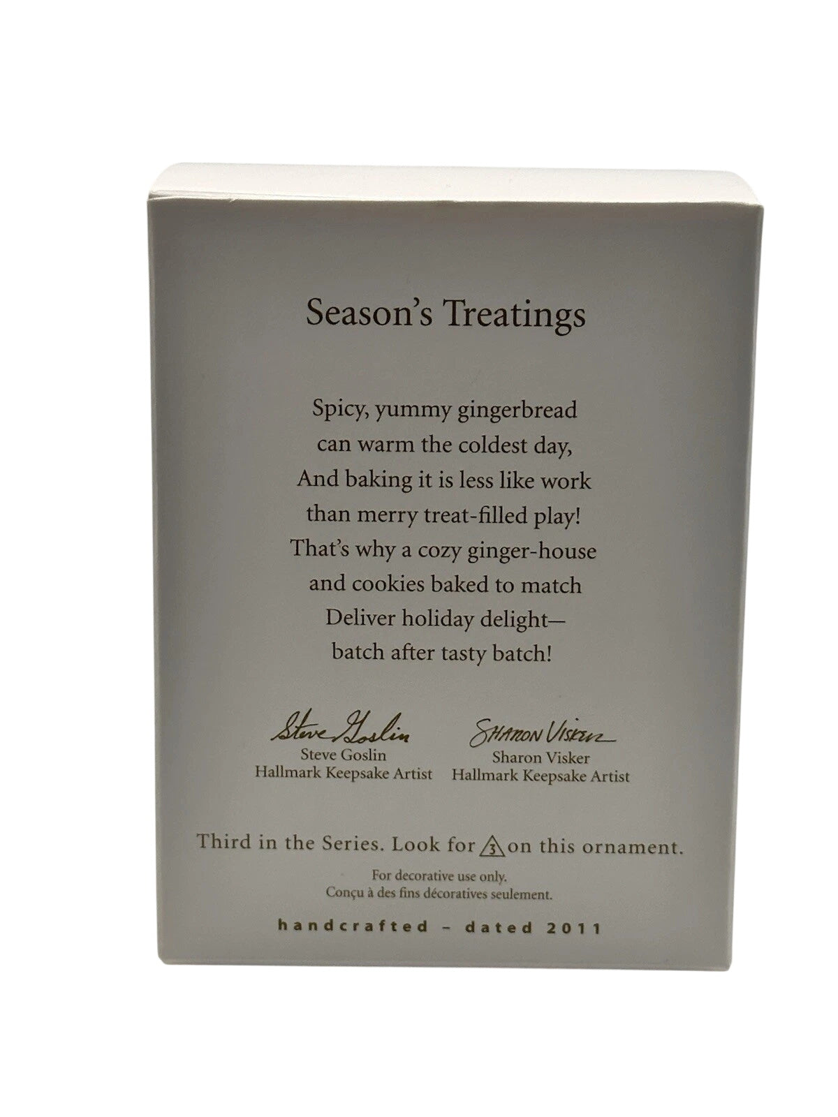 2011 Season's Treatings Hallmark Ornament (Season's Treatings) QX8739 Image7