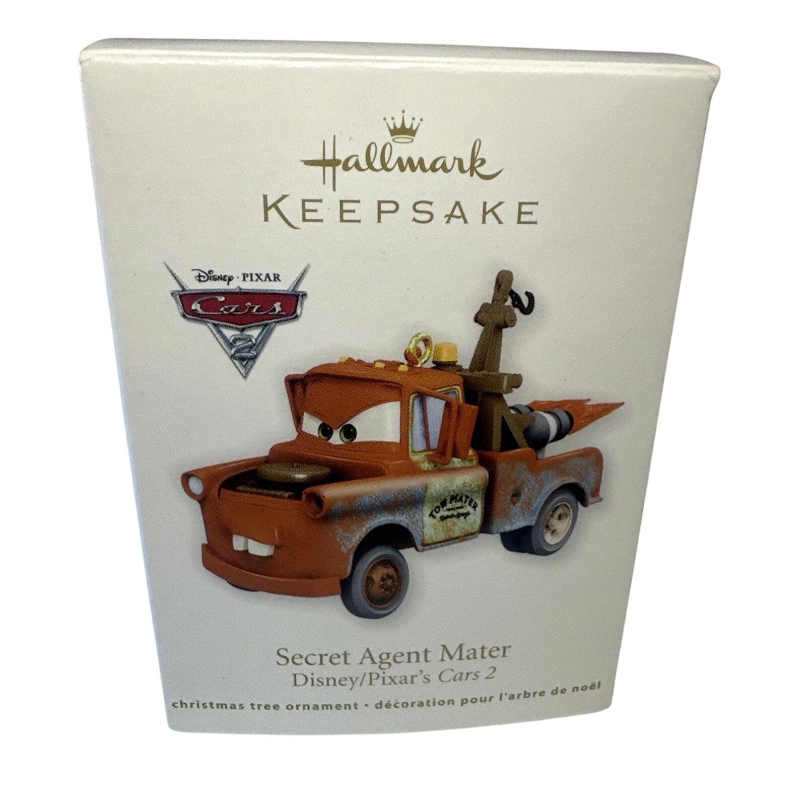 2011 Secret Agent Mater Hallmark Ornament (Cars2) QXD1619 Image2