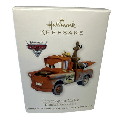 2011 Secret Agent Mater Hallmark Ornament (Cars2) QXD1619 Image2