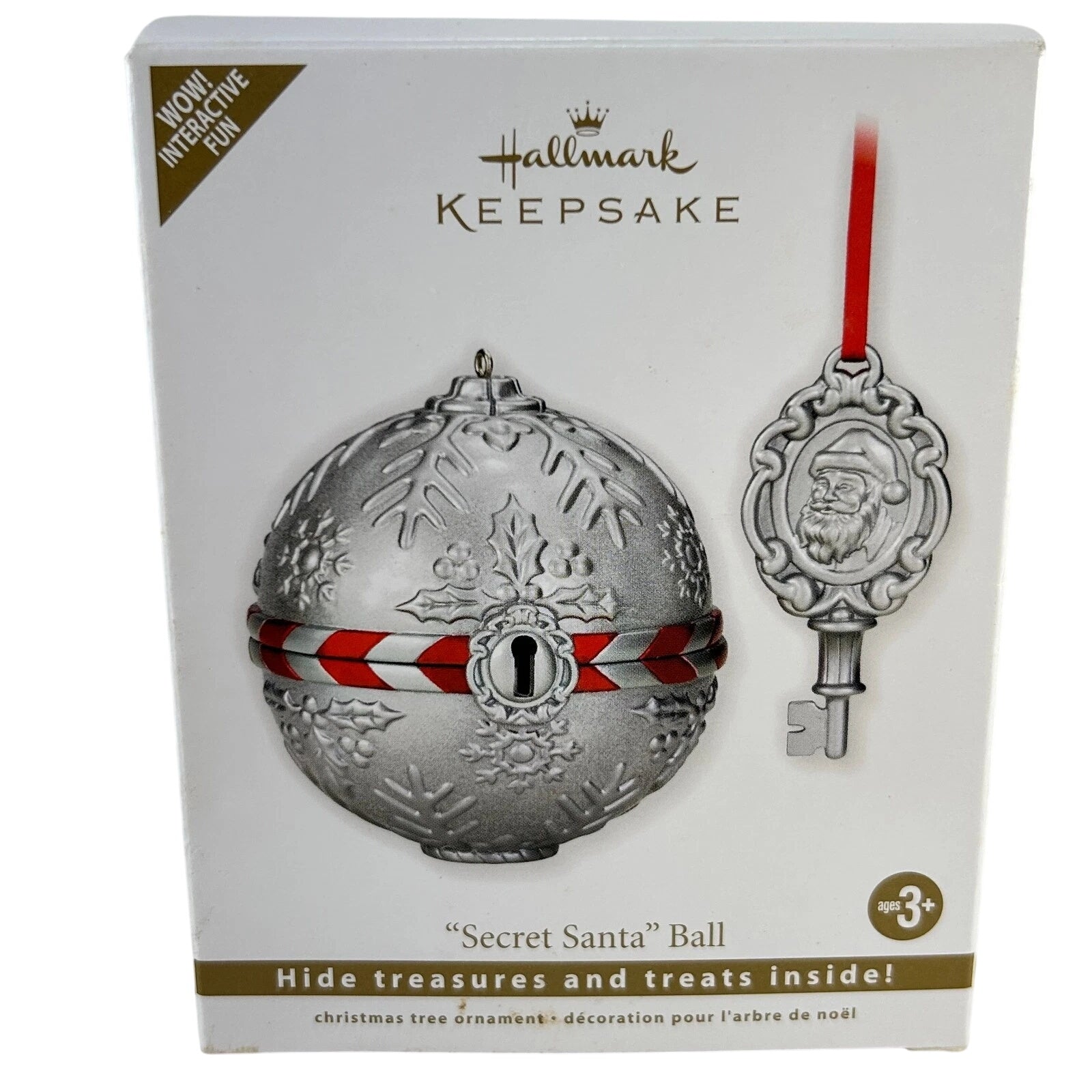 2011 Secret Santa Ball Hallmark Ornament (Bell) QXG4749