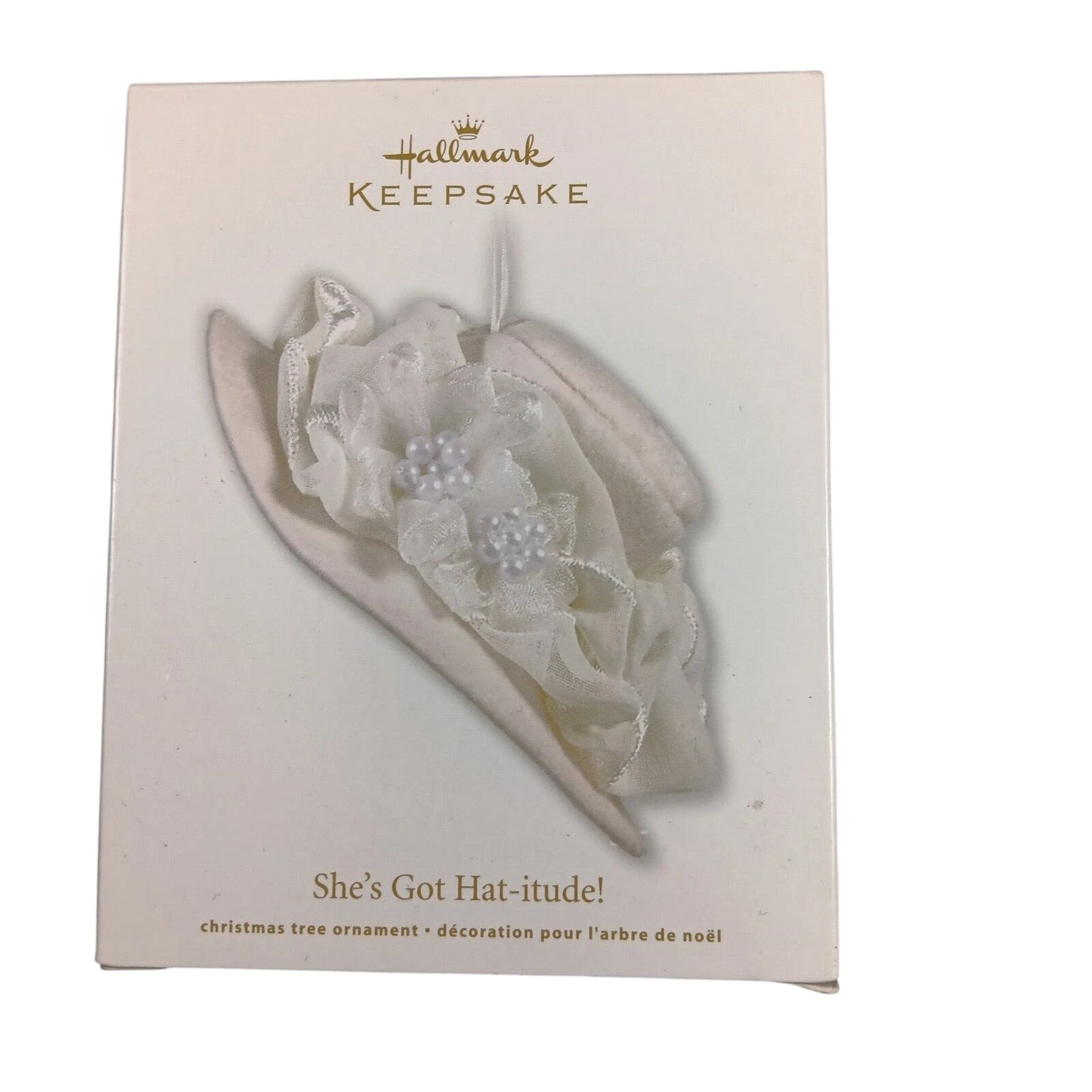 2011 She's Got Hat-itude! Hallmark Ornament (Flowers) QXG4837 Image2
