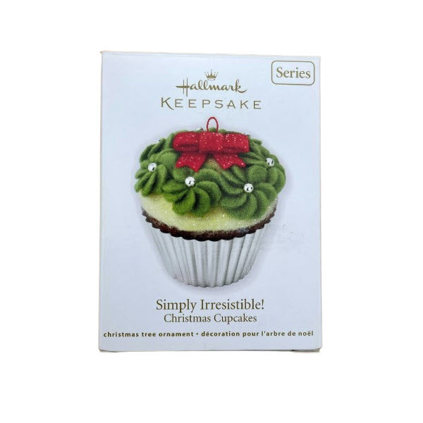2011 Simply Irresistible! Hallmark Ornament (Christmas Cupcakes) QX8869