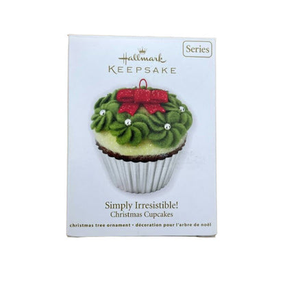 2011 Simply Irresistible! Hallmark Ornament (Christmas Cupcakes) QX8869