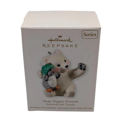 2011 Snap Happy Friends Hallmark Ornament (Snowball and Tuxedo) QX8767 Image2