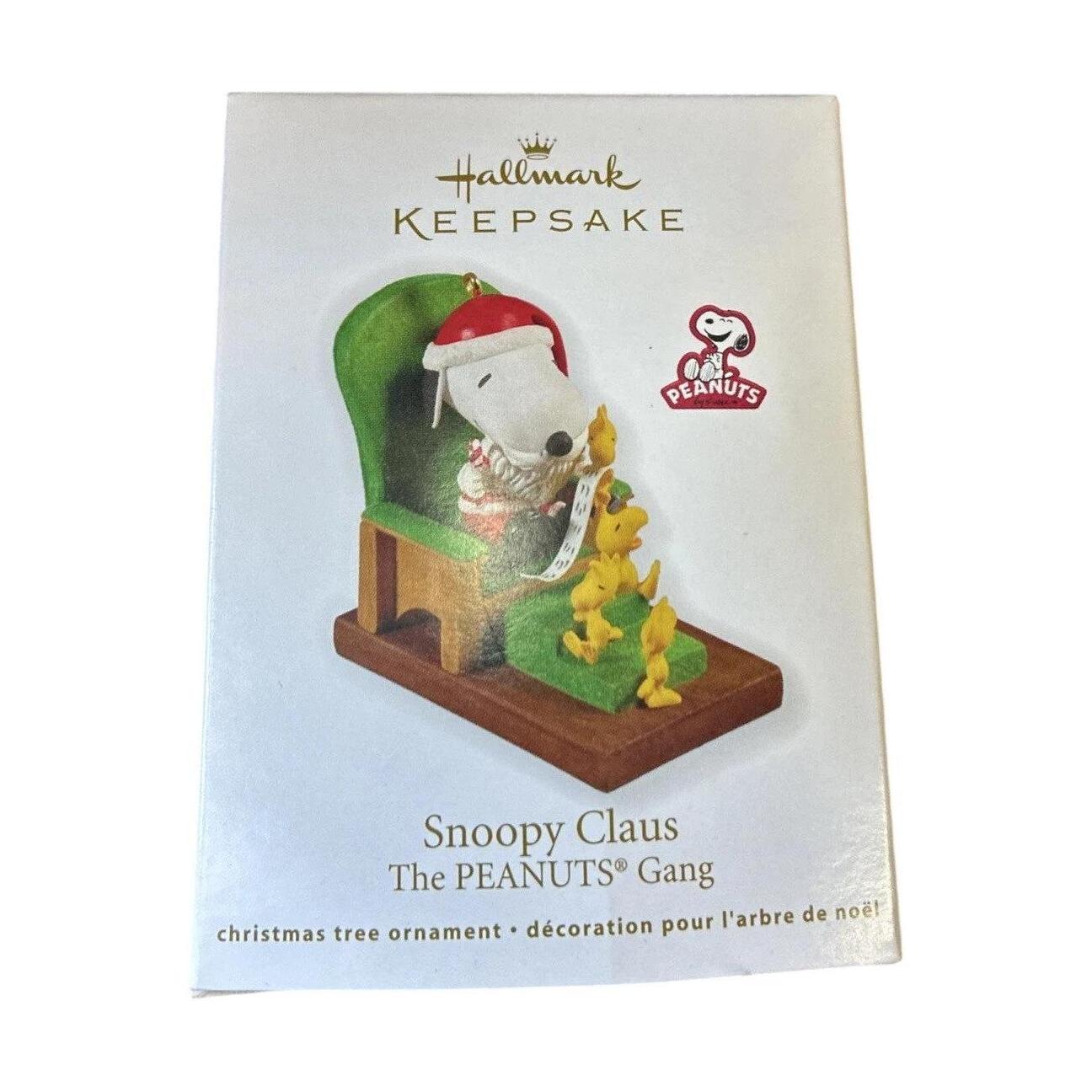 2011 Snoopy Claus Hallmark Ornament (Peanuts) QXI2899 Image2
