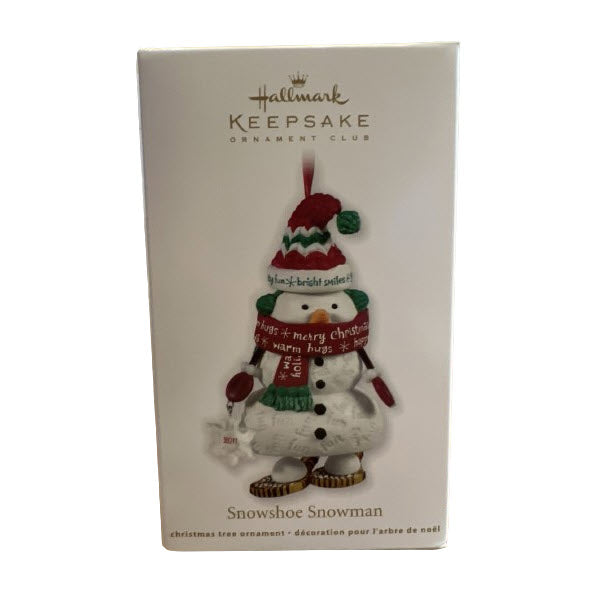 2011 Snowshoe Snowman Hallmark Ornament (Snowmen) QXC5027