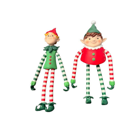 2011 The Mischievous Hiding Elves Hallmark Ornament (Elves) QXG4709