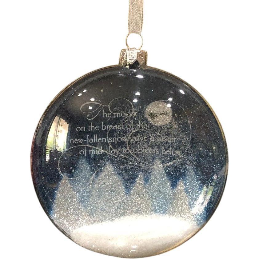 2011 The Night Before Christmas Hallmark Ornament (Simply Beautiful) QXG3567