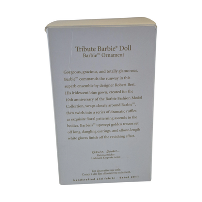 2011 Tribute Hallmark Ornament (Barbie) QXI2479 Image6