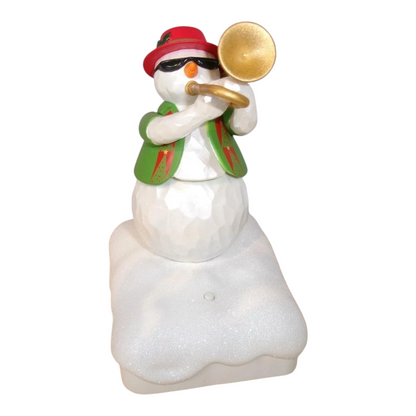 2011 Trombone Tony Band (Snowmen) Hallmark Ornament XKT1100 Image1