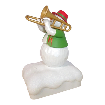 2011 Trombone Tony Band (Snowmen) Hallmark Ornament XKT1100 Image2