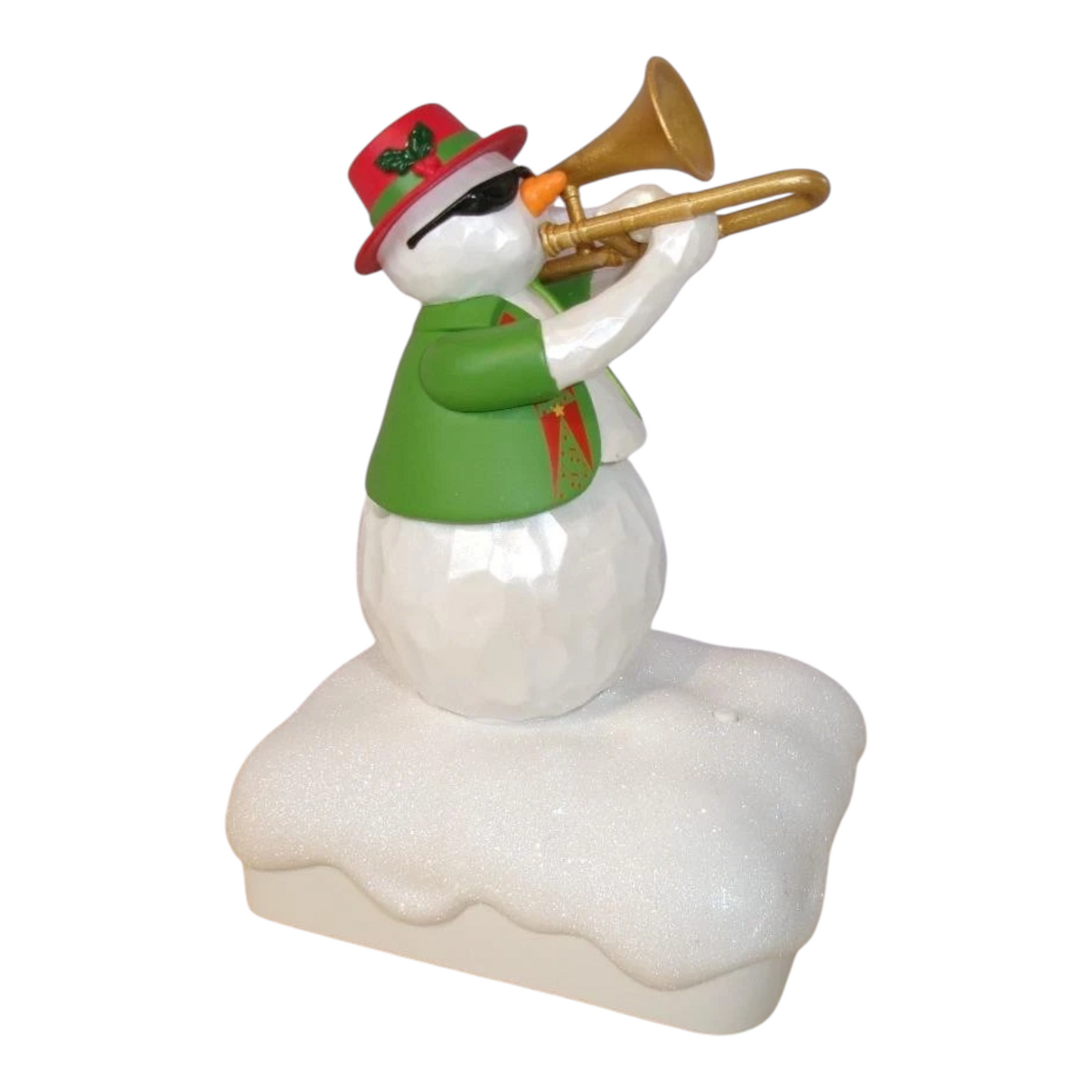 2011 Trombone Tony Band (Snowmen) Hallmark Ornament XKT1100 Image4