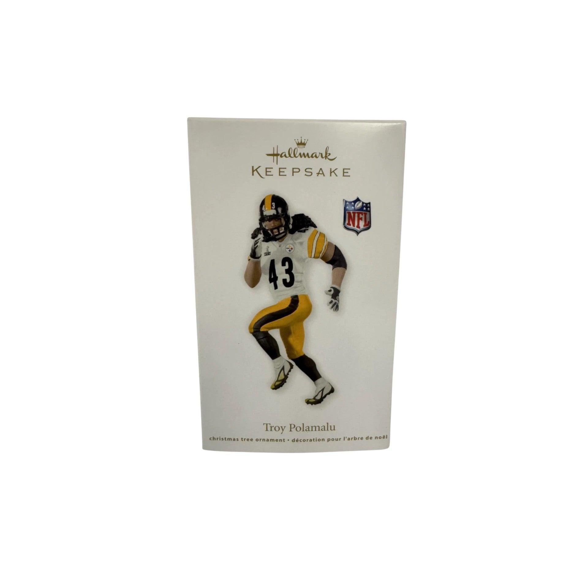 2011 Troy Polamalu Hallmark Ornament (Football Legends) QXI2227 Image2