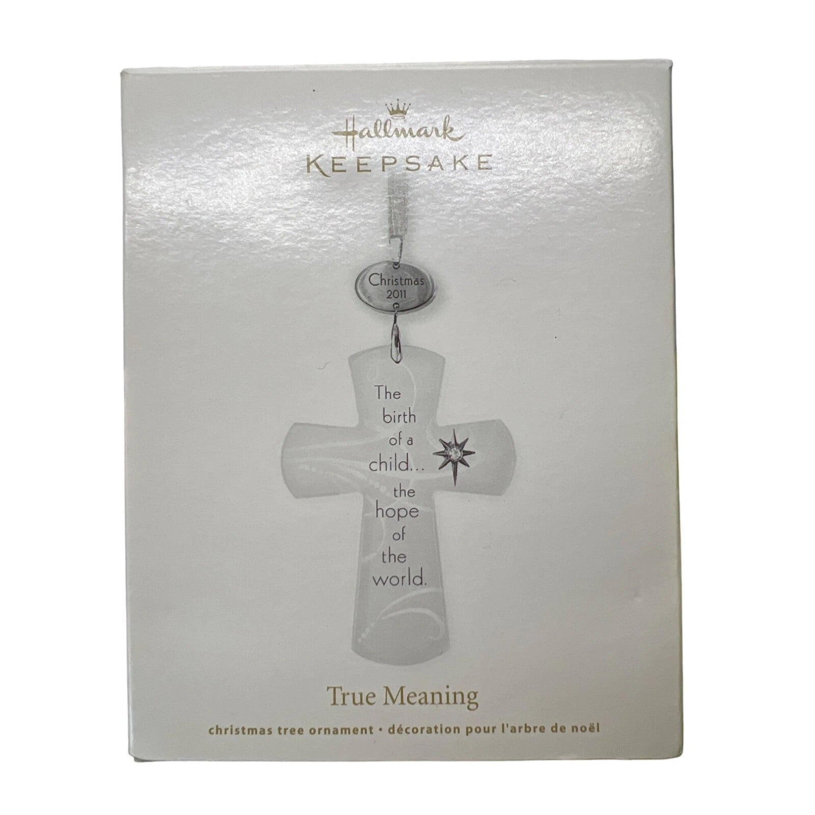 2011 True Meaning Hallmark Ornament (Simply Beautiful) QXG3549