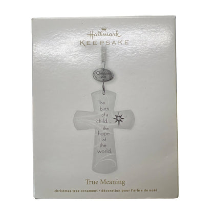 2011 True Meaning Hallmark Ornament (Simply Beautiful) QXG3549